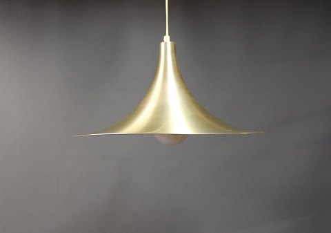 Gubi Semi pendant silver colored designed by Claus Bonderup and Thorsten Thorup.
