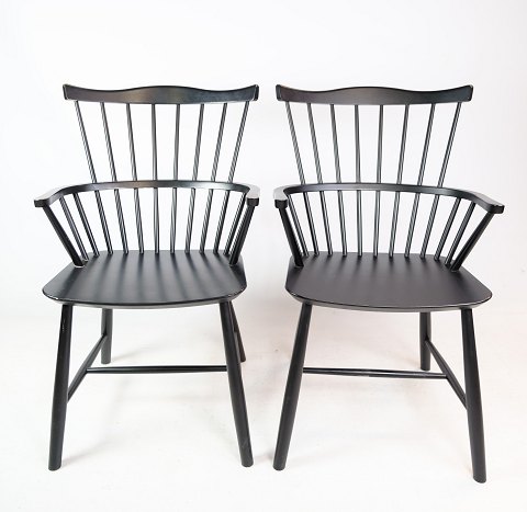 Spisebordstole, model J52B, bøgetræ, FDB Møbler.Flot stand