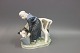 Royal. Figure no. 779, Girl with calf designed by Chr. Thomsen. Height 18 cm. 5000 m2 showroom.