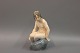 Royal. Figure no. 4027, Naked lady on a stone. Height 15 cm.  5000 m2 showroom.