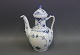 Royal Copenhagen blue fluted half lace coffeepot/vase no. 518. 
5000m2 showroom.
