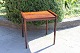 Lamp table/side table in rosewood with high edges on the sides. The table is of Danish Design from 1960s. 5000m2 showroom.