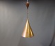 Copper lamp from around the 1970s, in good condition.5000m2 showroom.