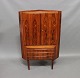 Corner cabinet in rosewood of Danish Design from the 1960s.5000m2 showroom.