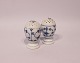 Royal Copenhagen blue fluted salt and peber set, #1/189.5000m2 showroom.