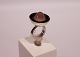 Ring with pink stone, stamped From and og 925 sterling silver.5000m2 showroom.