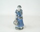 Stoneware figure with light blue glaze by L. Hjorth.
5000m2 showroom.
