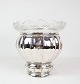 Silver bowl - glass insert - three-towered silver - 1920
