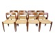 Sæt Af 8 Spisestuestole - Model 75 - Teak - Papirflet - N.O Møller - 1960erne
Flot stand
