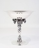 Grape Centerpiece - Model No. 263 B - Sterling Silver - Designed in 1918 - Georg 
Jensen
