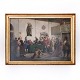 Wilhelm Marstrand – Scene from Ludvig Holberg’s “The Happy Shipwreck” – Unsigned – Oil on Canvas – 95 x 135 cm