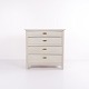 Antique Chest of Drawers with 4 Drawers – Grey Painted – Circa 1890s