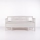 Antique Storage Bench – Grey Painted – Pine Wood – 1860s