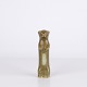 Ferret / Stoat Figure in Glazed Ceramic by Knud Basse, 1960s