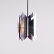 Simon P. Henningsen Tivoli Pendant in Chromed and Lacquered Metal by Lyfa 1990s